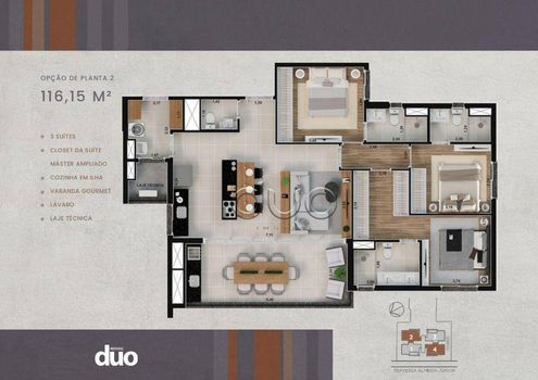 Foto 48 do(a) Apartamento de 3 quartos à venda em Nova América, Piracicaba