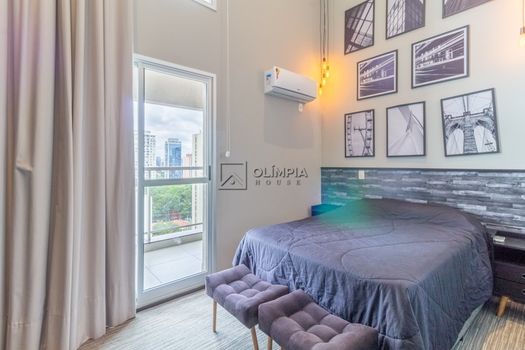 Foto 1 do(a) Apartamento de 1 quartos à venda em Vila Olímpia, São Paulo