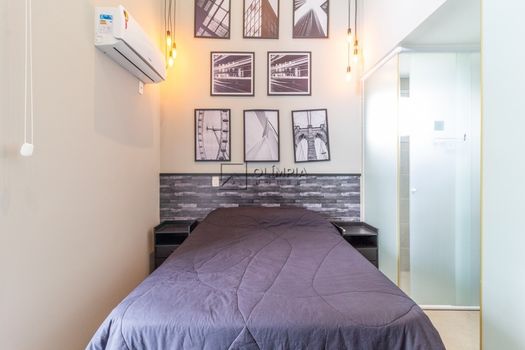 Foto 2 do(a) Apartamento de 1 quartos à venda em Vila Olímpia, São Paulo