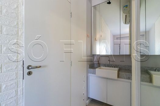 Foto 14 do(a) Flat de 1 quartos à venda em Cidade Monções, São Paulo