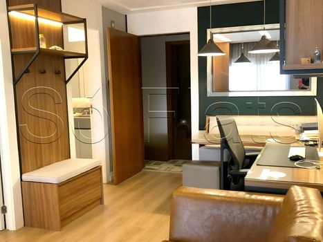 Foto 2 do(a) Flat de 1 quartos à venda em Vila Nova Conceição, São Paulo