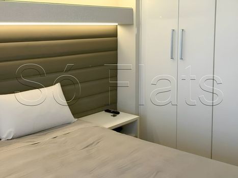 Foto 14 do(a) Flat de 1 quartos à venda em Vila Nova Conceição, São Paulo