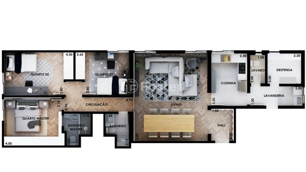 Foto 3 do(a) Apartamento de 3 quartos à venda em Jardim Paulista, São Paulo
