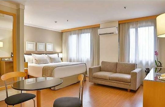 Foto 2 do(a) Flat de 1 quartos à venda em Jardim Paulista, São Paulo