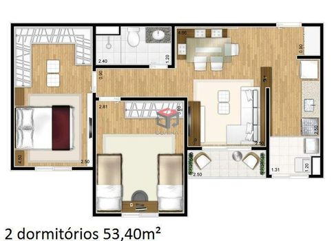 Foto 17 do(a) Apartamento de 2 quartos à venda em Nova Petrópolis, São Bernardo do Campo