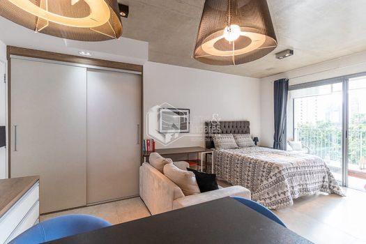 Foto 4 do(a) Apartamento de 1 quartos à venda em Vila Olímpia, São Paulo