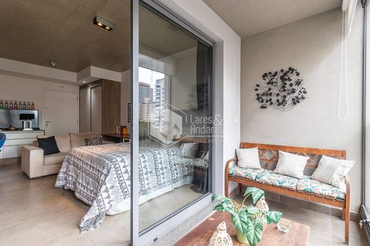 Foto 5 do(a) Apartamento de 1 quartos à venda em Vila Olímpia, São Paulo