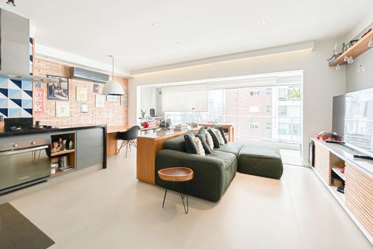 Foto 1 do(a) Apartamento de 1 quartos à venda em Cidade Monções, São Paulo