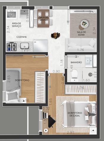 Foto 20 do(a) Apartamento de 2 quartos à venda em Vila Aricanduva, São Paulo