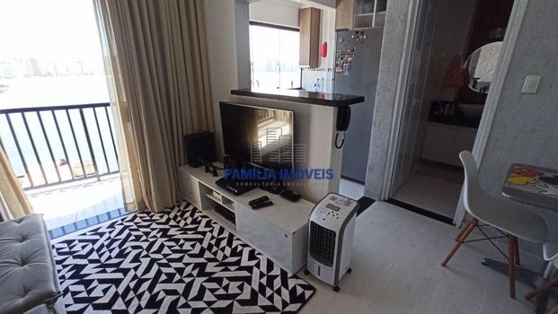 Foto 7 do(a) Apartamento de 1 quartos para alugar em Parque Prainha, São Vicente