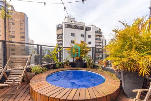 Foto 13 do(a) Cobertura de 2 quartos para alugar em Moema, São Paulo