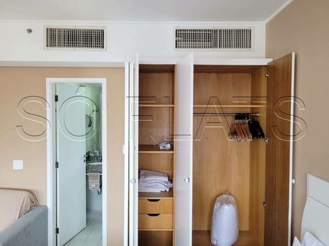 Foto 6 do(a) Flat de 1 quartos à venda em Indianópolis, São Paulo