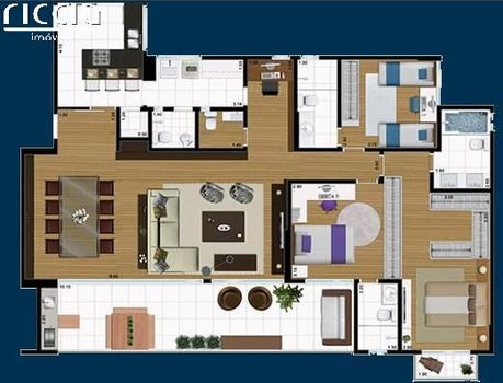 Foto 41 do(a) Apartamento de 3 quartos à venda em Jardim das Indústrias, São José dos Campos