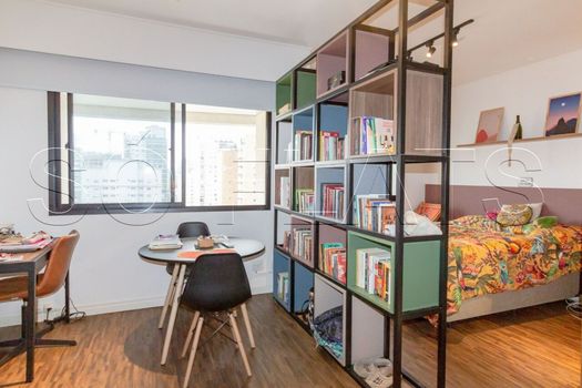 Foto 1 do(a) Flat de 1 quartos à venda em Indianópolis, São Paulo