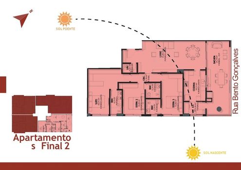Foto 8 do(a) Apartamento de 3 quartos à venda em Nossa Senhora das Dores, Santa Maria
