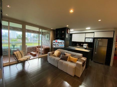 Foto 1 do(a) Apartamento de 1 quartos para alugar em Brooklin Paulista, São Paulo