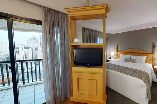 Foto 4 do(a) Flat de 1 quartos à venda em Indianópolis, São Paulo