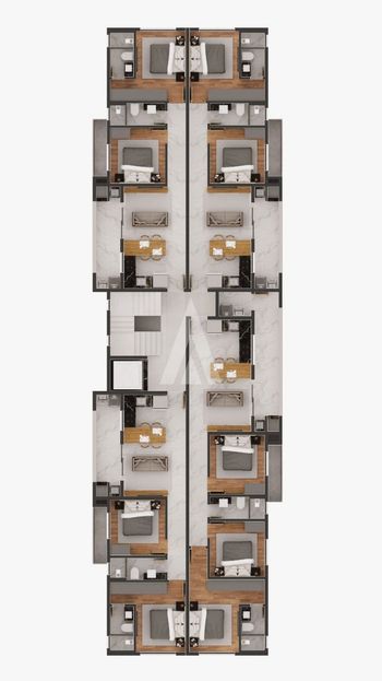 Foto 5 do(a) Apartamento de 3 quartos à venda em Bucarein, Joinville