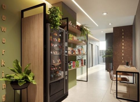 Foto 3 do(a) Apartamento de 1 quartos à venda em Mirandópolis, São Paulo