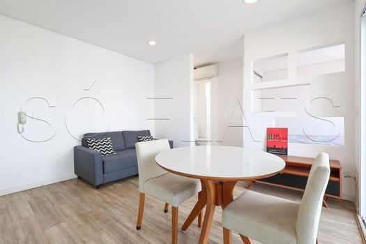 Foto 4 do(a) Flat de 1 quartos à venda em Cidade Monções, São Paulo
