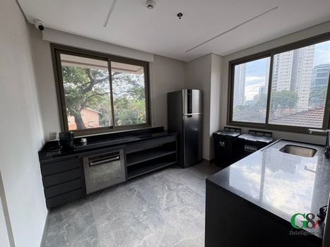 Foto 1 do(a) Apartamento de 1 quartos à venda em Santo Amaro, São Paulo