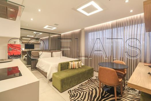 Foto 6 do(a) Flat de 1 quartos à venda em Jardim Paulista, São Paulo