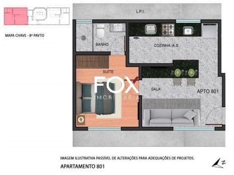 Foto 2 do(a) Apartamento de 2 quartos à venda em Santa Efigênia, Belo Horizonte