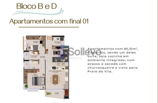 Foto 29 do(a) Apartamento de 2 quartos à venda em null, Imbituba