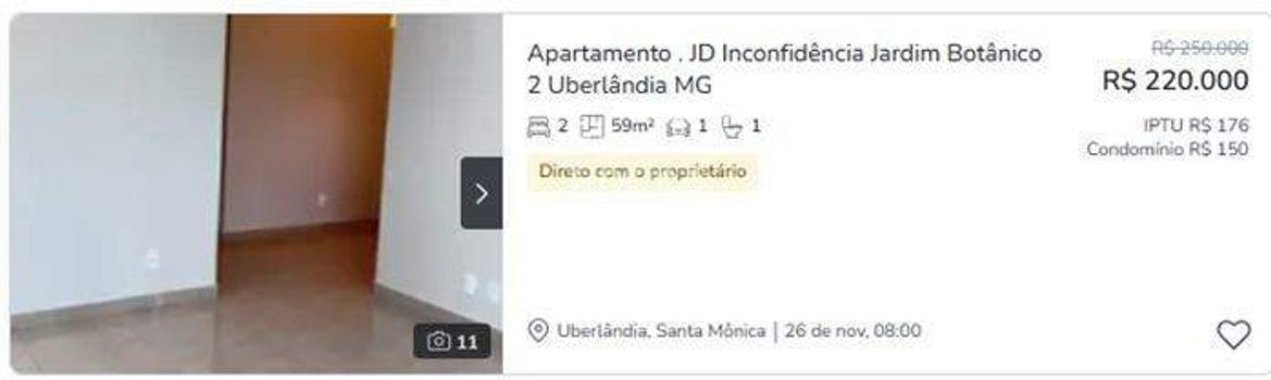 Foto 10 do(a) Apartamento de 2 quartos à venda em Jardim Inconfidência, Uberlândia