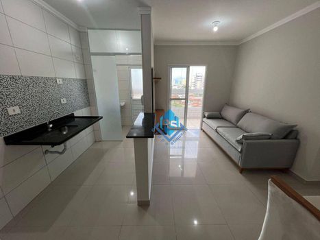 Foto 3 do(a) Apartamento de 1 quartos à venda em Mirim, Praia Grande