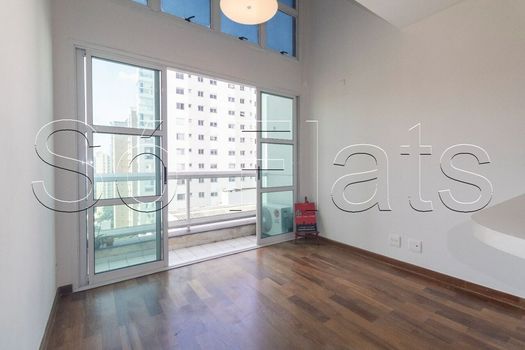 Foto 1 do(a) Apartamento de 1 quartos à venda em Indianópolis, São Paulo