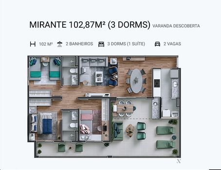 Foto 1 do(a) Apartamento de 3 quartos à venda em Vila Suzana, São Paulo
