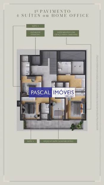 Foto 14 do(a) Casa em Condomínio de 5 quartos à venda em Vila Nova Conceição, São Paulo