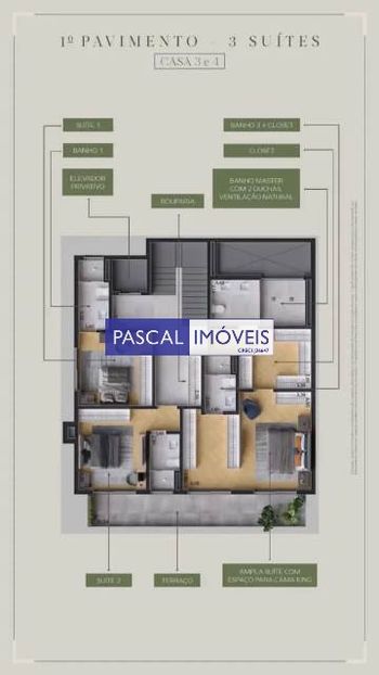 Foto 15 do(a) Casa em Condomínio de 5 quartos à venda em Vila Nova Conceição, São Paulo