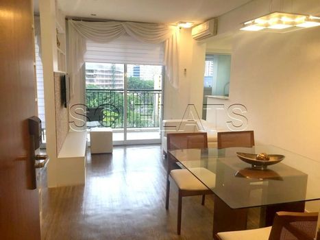 Foto 1 do(a) Flat de 1 quartos à venda em Vila Nova Conceição, São Paulo